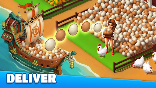 Adventure Bay - Farm Games - Tangkapan Layar 5
