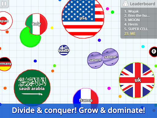 Agar.io - Tangkapan Layar 8