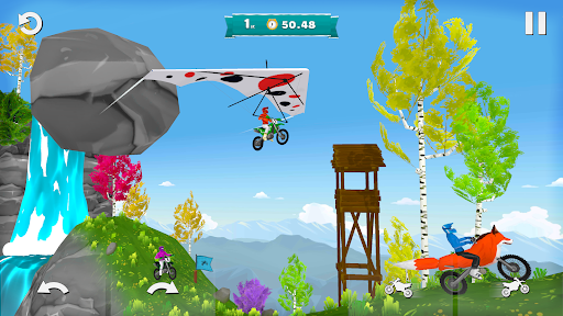 Airborne Motocross Bike Racing - Tangkapan Layar 8