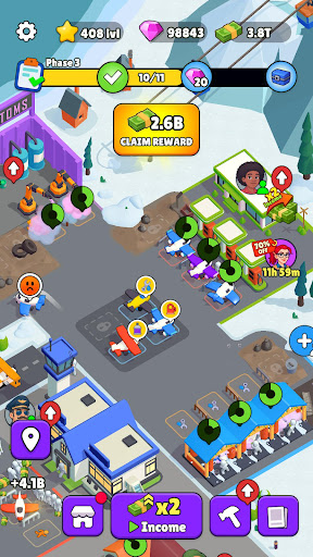 Airport Empire - Idle Tycoon - Tangkapan Layar 3