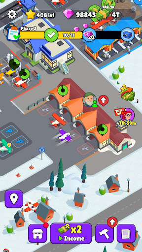 Airport Empire - Idle Tycoon - Tangkapan Layar 5