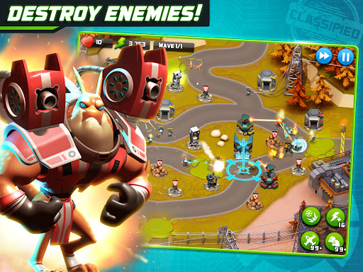 Alien Creeps - Tower Defense - Tangkapan Layar 7