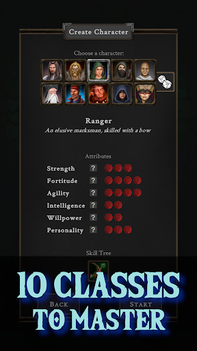 All Who Wander - Roguelike RPG - Tangkapan Layar 4