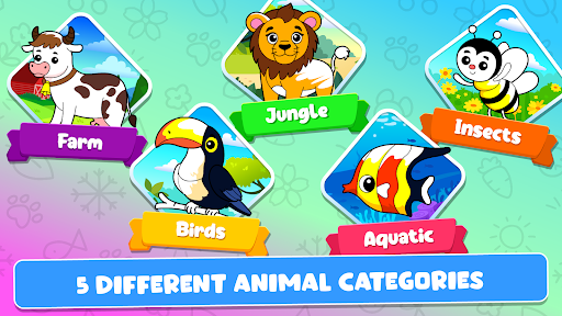 Animal Coloring Games for Kids - Tangkapan Layar 7