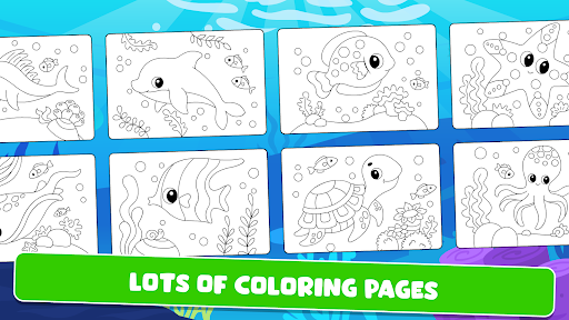 Animal Coloring Games for Kids - Tangkapan Layar 8