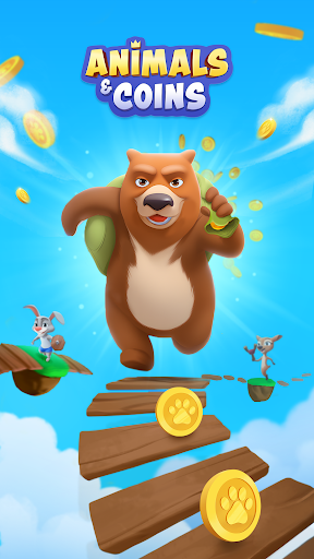 Animals & Coins: Animal Run - Tangkapan Layar 8