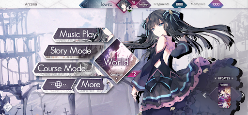 Arcaea - Tangkapan Layar 1