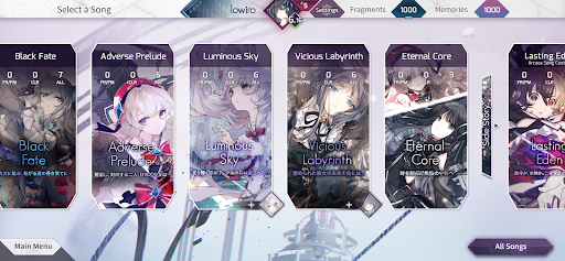 Arcaea - Tangkapan Layar 7