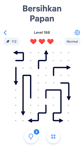 Arrow Puzzle - Teka-teki Panah - Tangkapan Layar 3