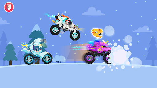 Balap truk monster untuk anak - Tangkapan Layar 4