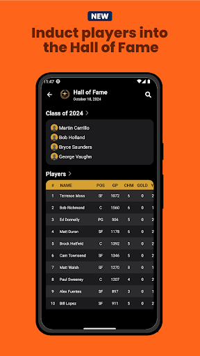 Basketball Legacy Manager 25 - Tangkapan Layar 5
