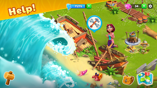 Bermuda Adventures: Berkebun - Tangkapan Layar 7