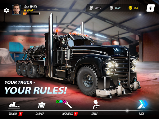 Big Rig Racing: Drag racing - Tangkapan Layar 6