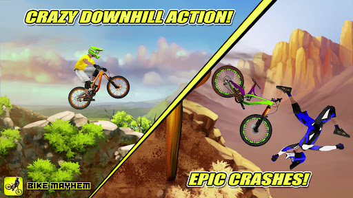 Bike Mayhem Mountain Racing - Tangkapan Layar 1