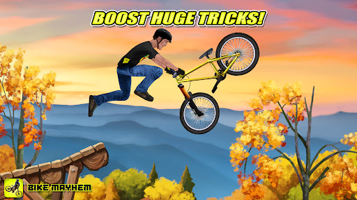 Bike Mayhem Mountain Racing - Tangkapan Layar 2