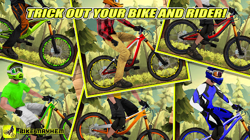 Bike Mayhem Mountain Racing - Tangkapan Layar 3