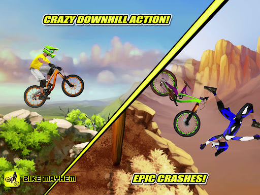 Bike Mayhem Mountain Racing - Tangkapan Layar 7