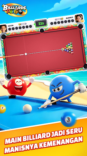 Billiards Party: Wonder 8 pool - Tangkapan Layar 1