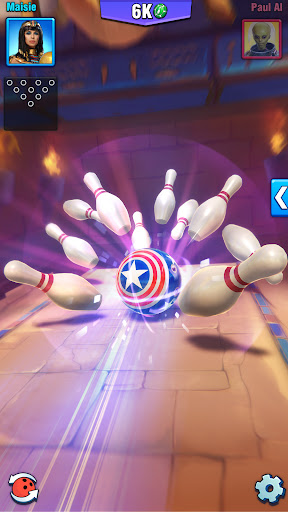 Bowling Crew: Game Bowling - Tangkapan Layar 2