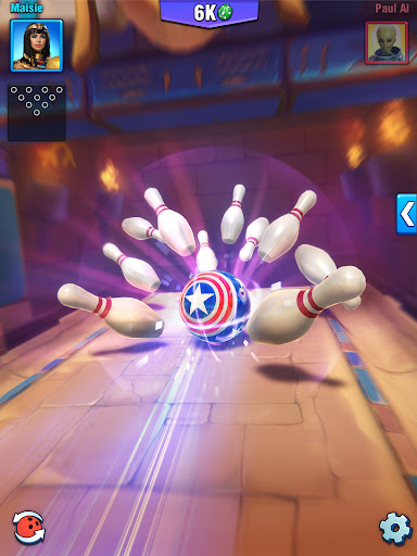 Bowling Crew: Game Bowling - Tangkapan Layar 8
