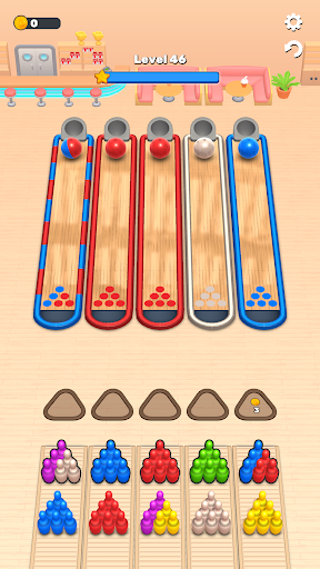 Bowling Sort - Tangkapan Layar 1