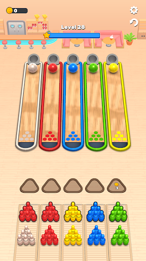 Bowling Sort - Tangkapan Layar 2