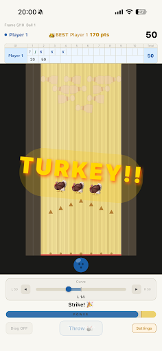 Bowling Strike : Family Game - Tangkapan Layar 3