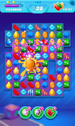 Candy Crush Soda Saga - Tangkapan Layar 1