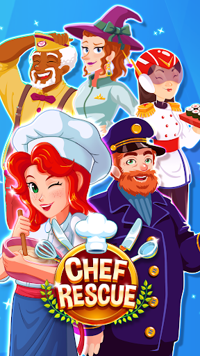 Chef Rescue – Game Kendali - Tangkapan Layar 1