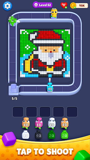 Color Blast: Block Shooter - Tangkapan Layar 3