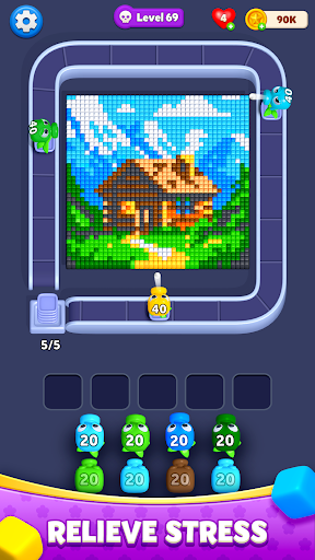 Color Blast: Block Shooter - Tangkapan Layar 4