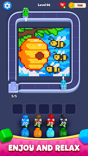 Color Blast: Block Shooter - Tangkapan Layar 5