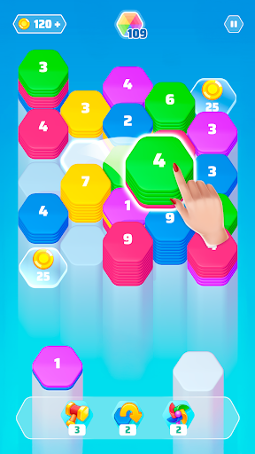 Color Slide - Hexa Puzzle - Tangkapan Layar 1