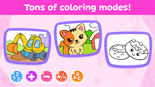Coloring for Kids: By Number - Tangkapan Layar 5