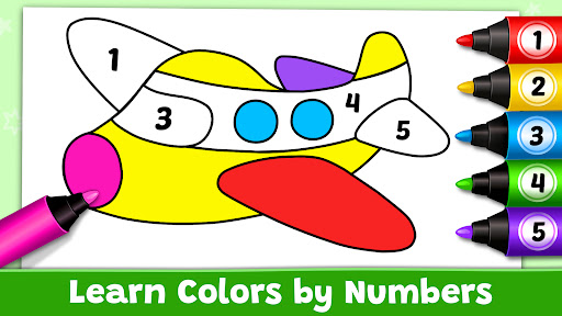 Coloring Games: Color & Paint - Tangkapan Layar 6