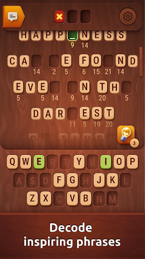 Colorwood Words - Cryptogram - Tangkapan Layar 4