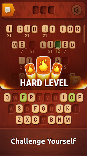 Colorwood Words - Cryptogram - Tangkapan Layar 6