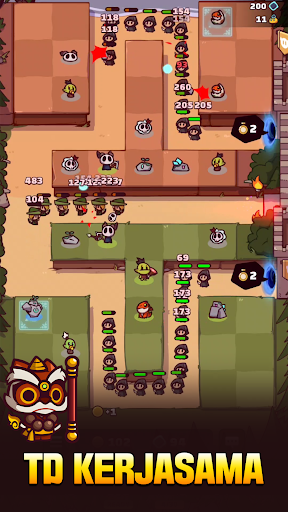 Coop TD: Together - Tangkapan Layar 1
