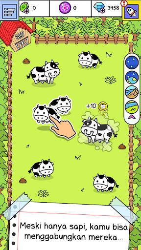Cow Evolution: Idle Merge Game - Tangkapan Layar 6