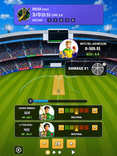 Cricket Manager League - Tangkapan Layar 2