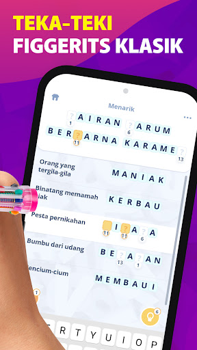 Crostic - Teka Teki Silang - Tangkapan Layar 3