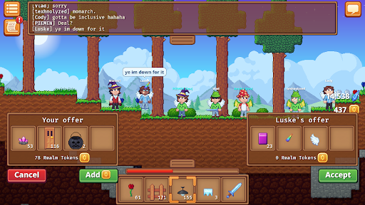 Crystal Realms - Tangkapan Layar 2