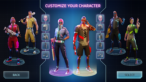 Cyberika: Action Cyberpunk RPG - Tangkapan Layar 3