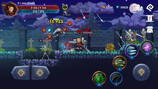 Darkrise - Pixel Action RPG - Tangkapan Layar 3