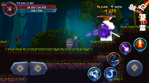 Darkrise - Pixel Action RPG - Tangkapan Layar 6