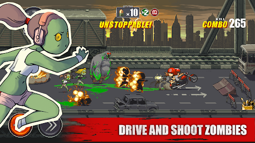 Dead Ahead: Zombie bike racing - Tangkapan Layar 6