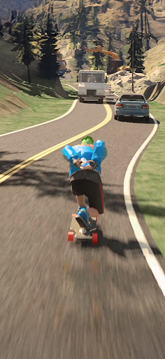 Downhill Racer - Tangkapan Layar 1