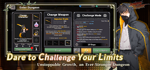 Dungeon Slasher : Roguelike - Tangkapan Layar 4