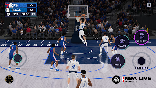 EA SPORTS™ NBA LIVE Mobile - Tangkapan Layar 1