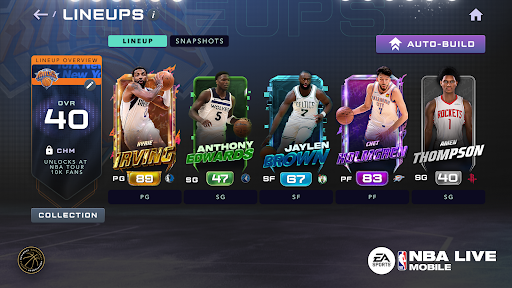 EA SPORTS™ NBA LIVE Mobile - Tangkapan Layar 2